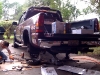 How I spent my vacation in Florida...watching my brother work on my truck