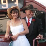 Jeff & Kathi Tucker wedding day