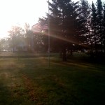 9/11...we remember, Old Glory flies at half mast at Raindance Farms, LLC